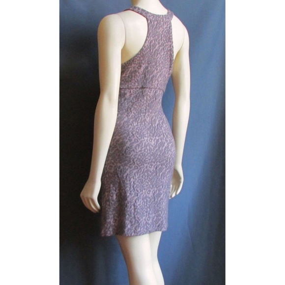 Free People NEW Body Con Racerback Mini Dress M - Picture 3 of 6